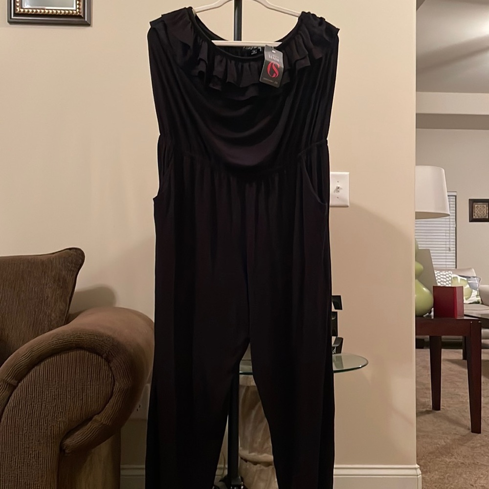 Off the shoulder Black Jumper